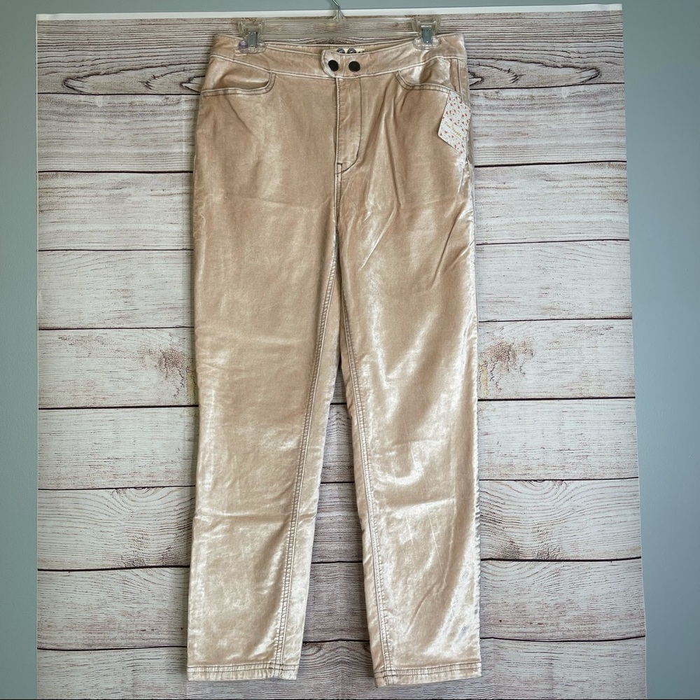 NWT Free People Sweet Jane velvet pants